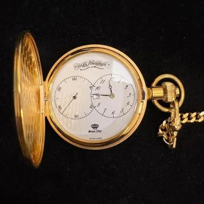 Jules Jürgensen Goldtone Pocket Watch