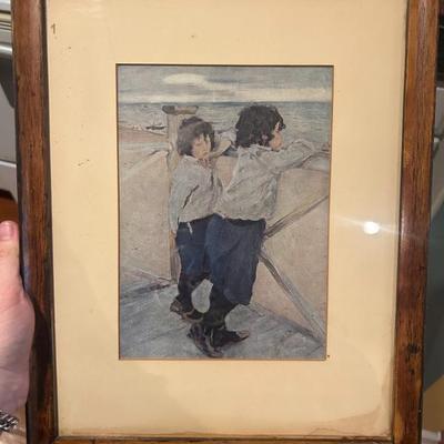 Sale Photo Thumbnail #58: "Children" by Valentin Serov. $20. 