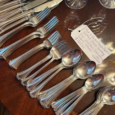 Sale Photo Thumbnail #260: Reed & Barton service for 12. k-nives, forks, salad forks, table spoons, and tea spoons. $225 for all! 