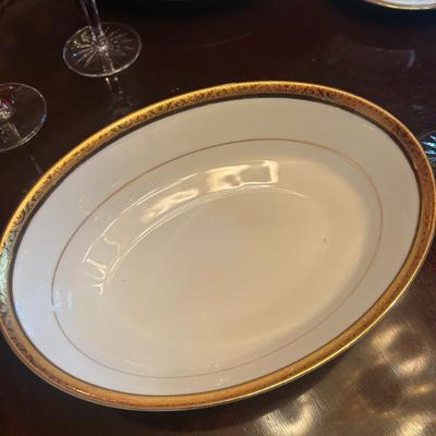 Sale Photo Thumbnail #251: Noritake Regent Gold vegetable side serving dish. $25. 