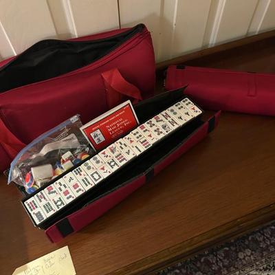 Sale Photo Thumbnail #93: Mahjong set. $68. 