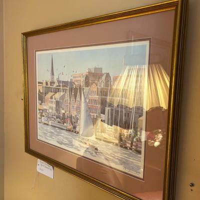 Sale Photo Thumbnail #572: Robert Kennedy signed print. $68. 