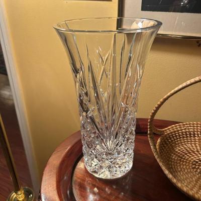 Sale Photo Thumbnail #323: Haavy J.G. Durand french crystal vase. $60. 