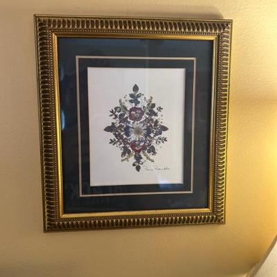 Sale Photo Thumbnail #32: Pam Randle print. Signed. "Pam's Petals" $12 