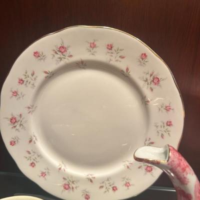 Sale Photo Thumbnail #185: Duchess Marie Bone China salad plates. Set of 8, $45. 