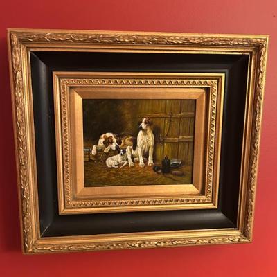 Sale Photo Thumbnail #133: Fine Art LTD oil painting in gorgeous frame. $195. 