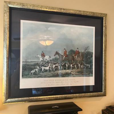 Sale Photo Thumbnail #48: "The Old Berkshire Hunt" by Phillip Thomas. $145. 