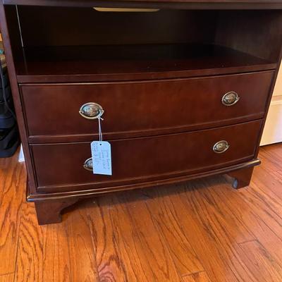 Sale Photo Thumbnail #499: Vintage Bombay Co chest. $165. 