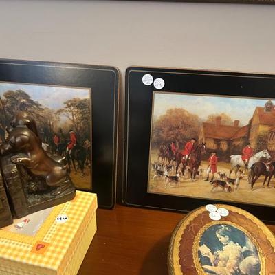 Sale Photo Thumbnail #602: Set of four placemats. Made in UK. $20 for set of four. 