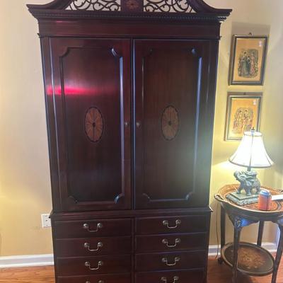 Sale Photo Thumbnail #381: Jasper Original entertainment center. $350. 