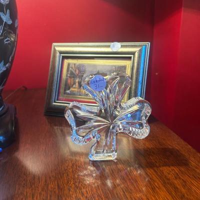 Sale Photo Thumbnail #348: Waterford Crystal shamrock. $31 