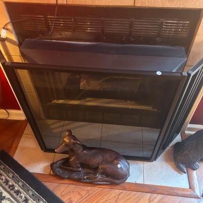 Sale Photo Thumbnail #367: Fire screen. $75. 