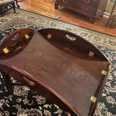 Sale Photo Thumbnail #312: Council Craftsman butlers coffee table. $225. 