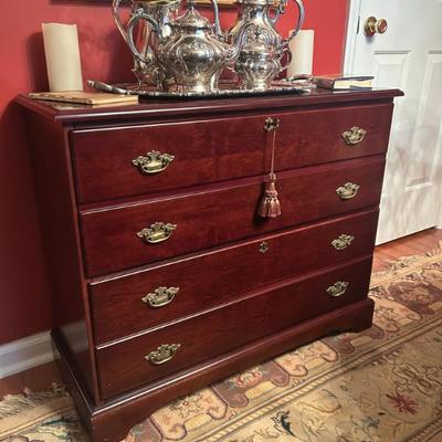 Sale Photo Thumbnail #163: Vintage 2 drawer file cabinet with key. $95 