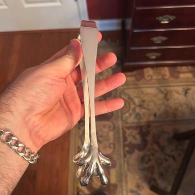 Sale Photo Thumbnail #235: Reed & Barton tongs. $8