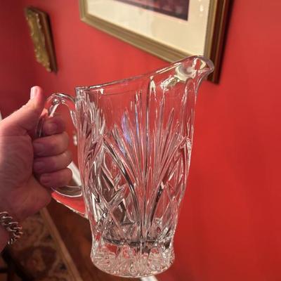 Sale Photo Thumbnail #149: Marquis by Waterford crystal pitcher. $36