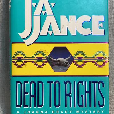 Dead to rights by j a. jance signed first edition