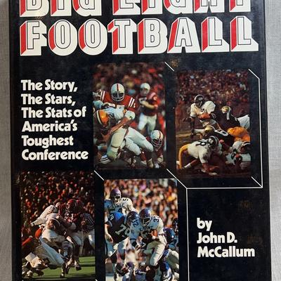 Big eight football by john d. mccallum circa 1979
