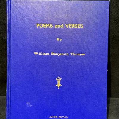1938 poems and verses by william benjamin thomas