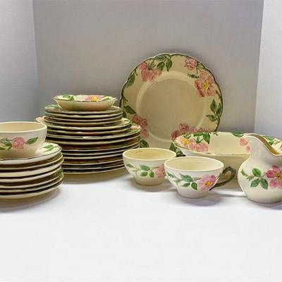 Discontinued Franciscan Desert Rose China Collection.jpg