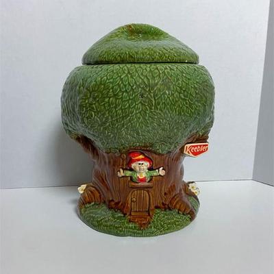 Vintage Keebler Treehouse Cookie Jar.jpg