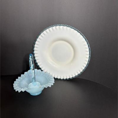 Discontinued Fenton Aqua Crest & Blue Opalescent Art Glass.jpg