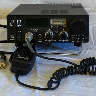Ten-Tec Model 555 Scout Ham Radio Transceiver- Untested 
