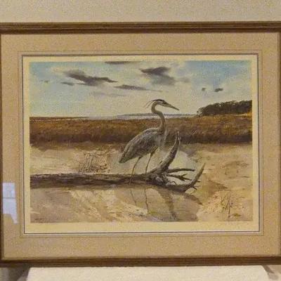 Hand Signed "The Aristocrat" By Clay McGoughy. 