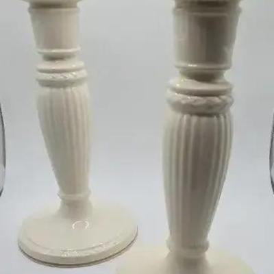 Pair Of Wedgwood Edme Jubilee 8" Candle Sticks