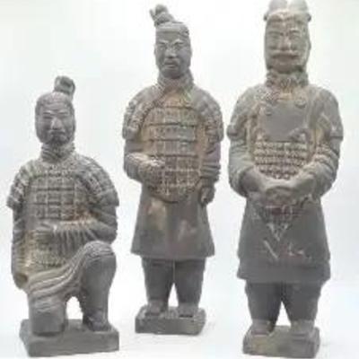 Asian Soldier figurines (Set Of 3)