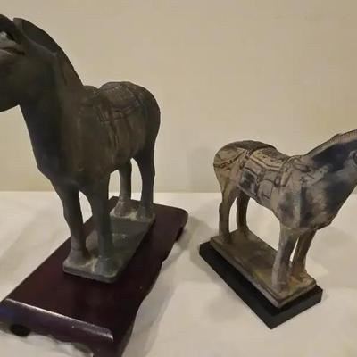 Replica Chinese Horse Sculptures (2)