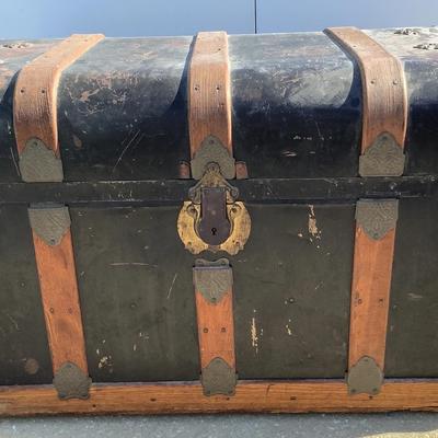 Antique Steamer Trunk