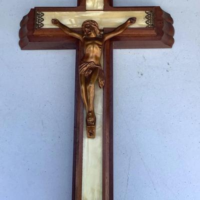 Vintage Sick Call/ Last Rites Crucifix