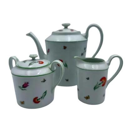 Tiffany & Co  Trio Limoges France Tiffany Garden