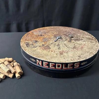 Early 1900s Antique General Store Counter Boye Needle Co SEE DESCRIPTION FOR DETAILS