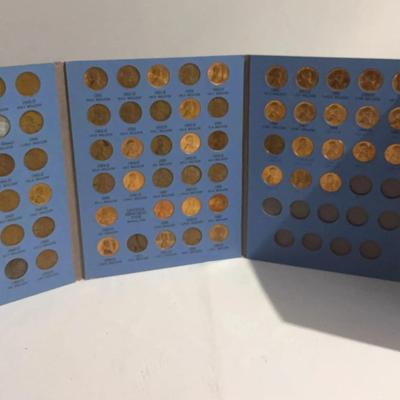 1941 to 1971 Wheat Memorial Lincoln Penny Collections  included Three 1943 War World 2 Still Cents +