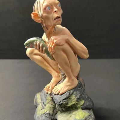 Limited Edition Lord of the Rings The Two Towers Collectors: Gollum Smeagol Statue Figure   +