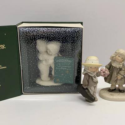 Kim Anderson’s Figurines And Snowbabies Figure Lot of 3