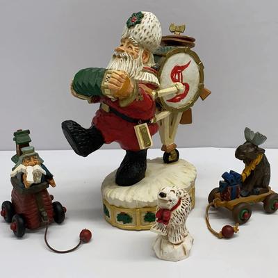 1990s DAVID FRYKMAN Figures including Santa Claus “O’ Joyful Sound” SEE DESCRIPTION