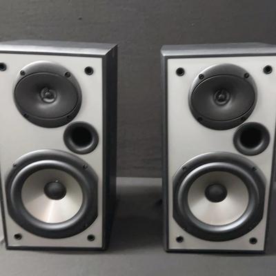 Pioneer S-H153B-K 2-way 160 watts Bookshelf Speaker System – Tested and Working 