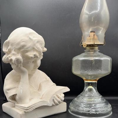 BN334 Studying By Lamplight 