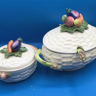 BN190 Fitz & Floyd Covered Dishes