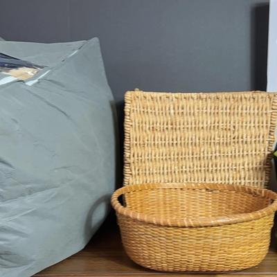 BN295 Storage Bags, Baskets & 3 Drawer Cart