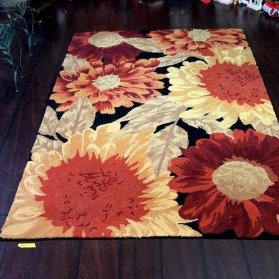 BN111 Floral Area Rug 