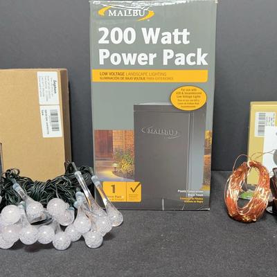 BN254 Outdoor Lighting + 200-Watt Power Pack