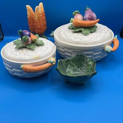 BN182 Fitz And Floyd - Kitchen Harvest Collection