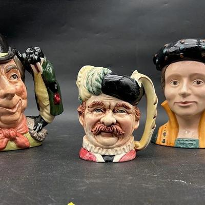 BN156 Variety Of Toby Collectible Mugs/Pitcher! 