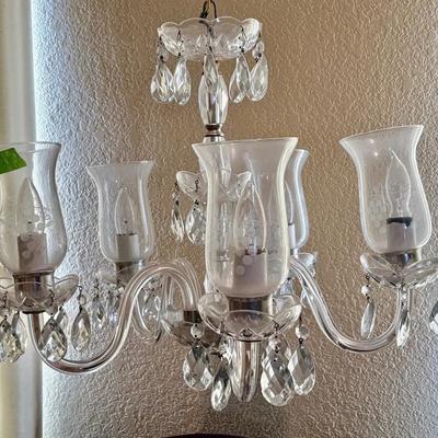 BN382 Chandelier with Long Cord & Chain