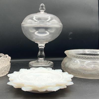 BN242 Glass Serving Dishes