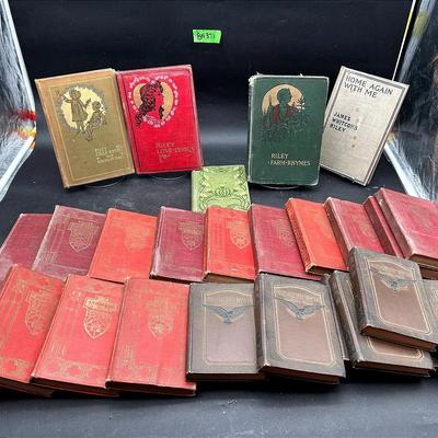 BN371 Vintage Hardcover Books From The Late 1800/1919